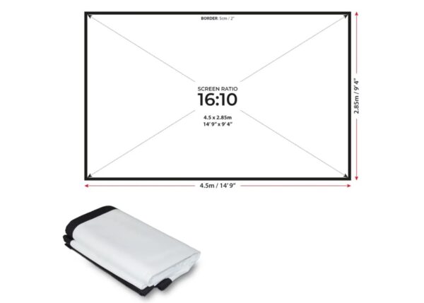 SimSpace Elite Impact Screen 4.5x2.85m