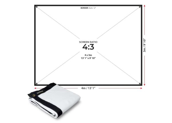 SimSpace Elite Impact Screen 4x3m